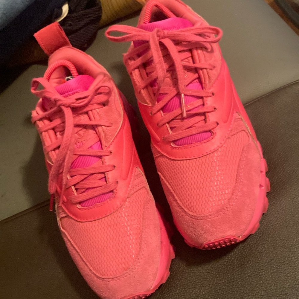 Cardi b,size 6,Reebok, worn only I time